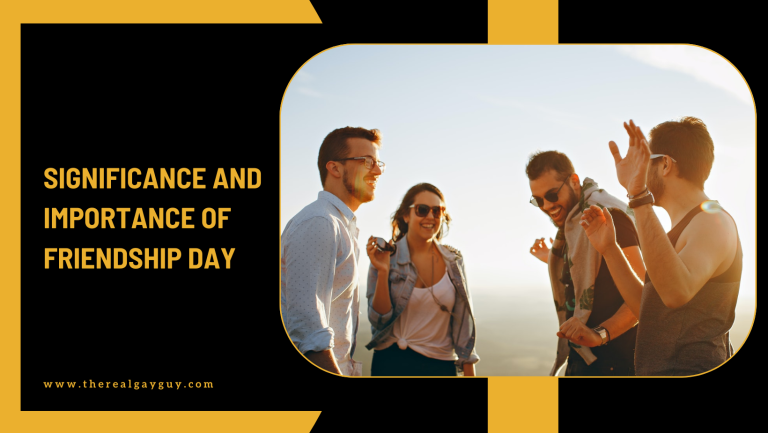 Significance and Importance of Friendship Day